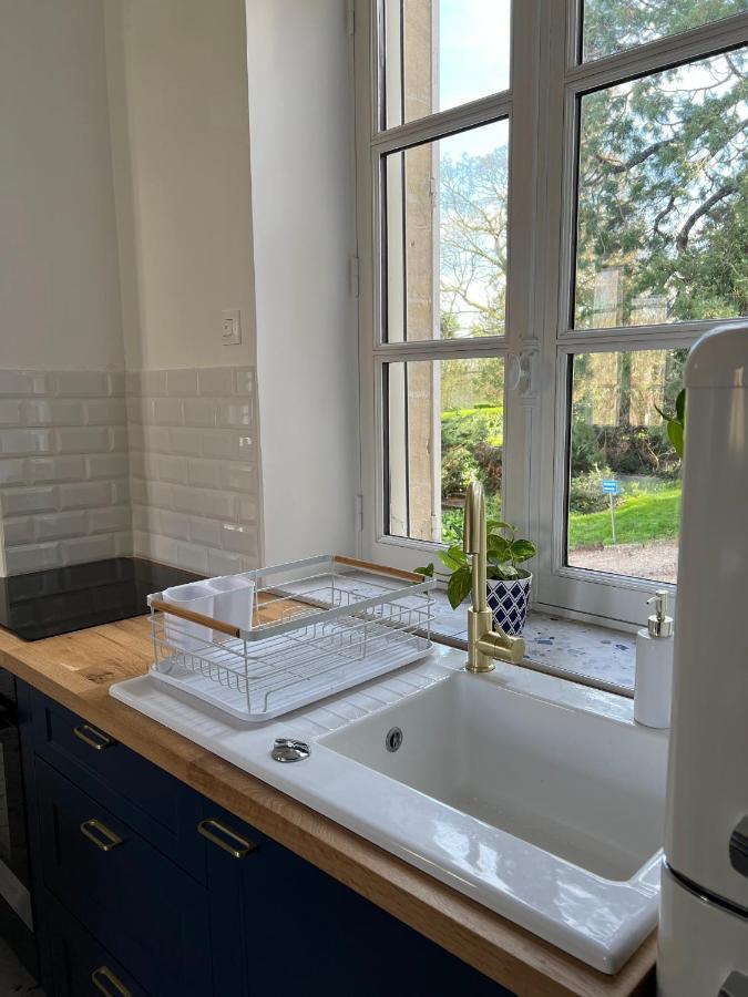 Bright Apt 70M2 In Bayeux Historic Center W Pkg Eksteriør bilde